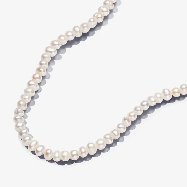 Treated Freshwater Cultured Pearls T-bar Collier Necklace Arezzo Jewelers Elmwood Park, IL