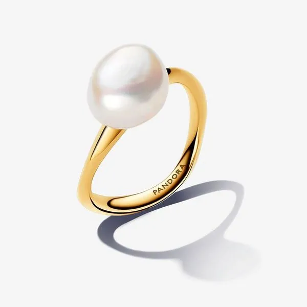 Baroque Treated Freshwater Cultured Pearl Ring - Size 8.5 Arezzo Jewelers Elmwood Park, IL