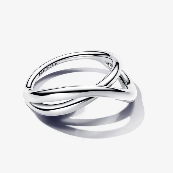 Organically Shaped Infinity Ring - Size 7 Image 3 Arezzo Jewelers Elmwood Park, IL