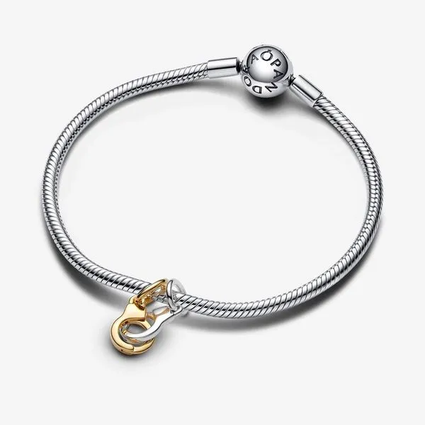 Openable & Splittable Handcuffs Dangle Charm Image 5 Arezzo Jewelers Elmwood Park, IL