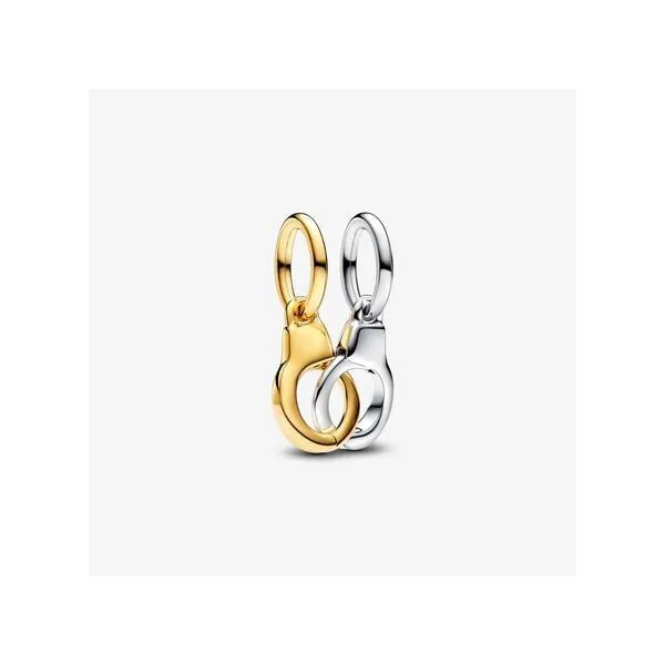Openable & Splittable Handcuffs Dangle Charm Arezzo Jewelers Elmwood Park, IL