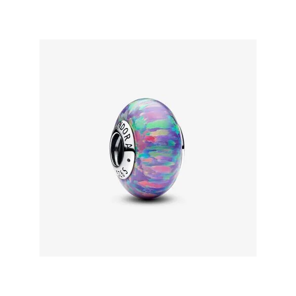 Pandora Opalescent Purple Murano Charm Arezzo Jewelers Elmwood Park IL 791691C05
