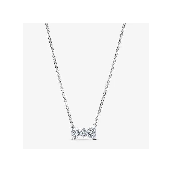 Sparkling Bow Necklace Arezzo Jewelers Elmwood Park, IL