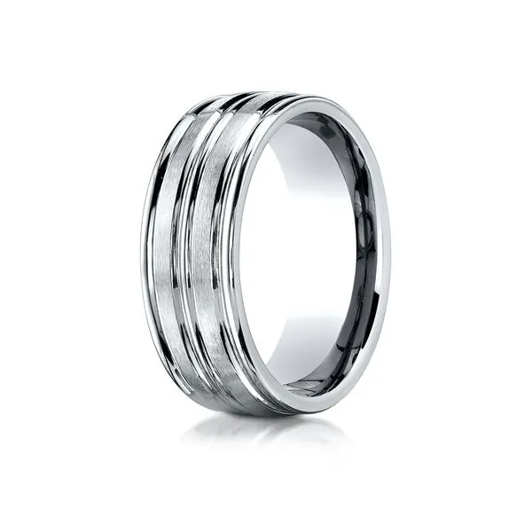 Benchmark Wedding Band Arezzo Jewelers Elmwood Park, IL