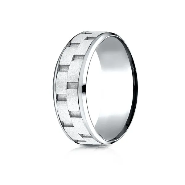 Benchmark Wedding Band Arezzo Jewelers Elmwood Park, IL