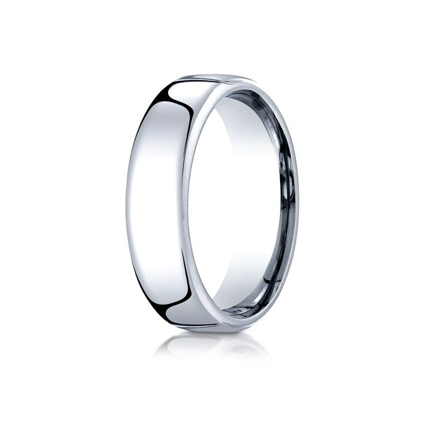 Cobalt Chrome Wedding Band Image 2 Arezzo Jewelers Elmwood Park, IL