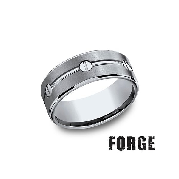 Forge - Titanium Wedding Band Arezzo Jewelers Elmwood Park, IL