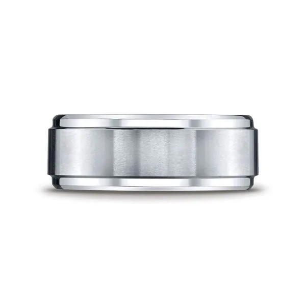 Cobalt Chrome Wedding Band Image 3 Arezzo Jewelers Elmwood Park, IL