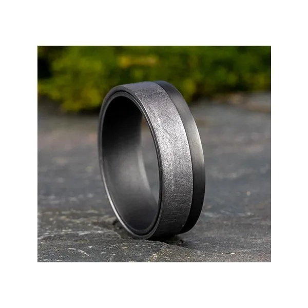 Tantalum THE TIDE Forge Wedding Band Image 4 Arezzo Jewelers Elmwood Park, IL