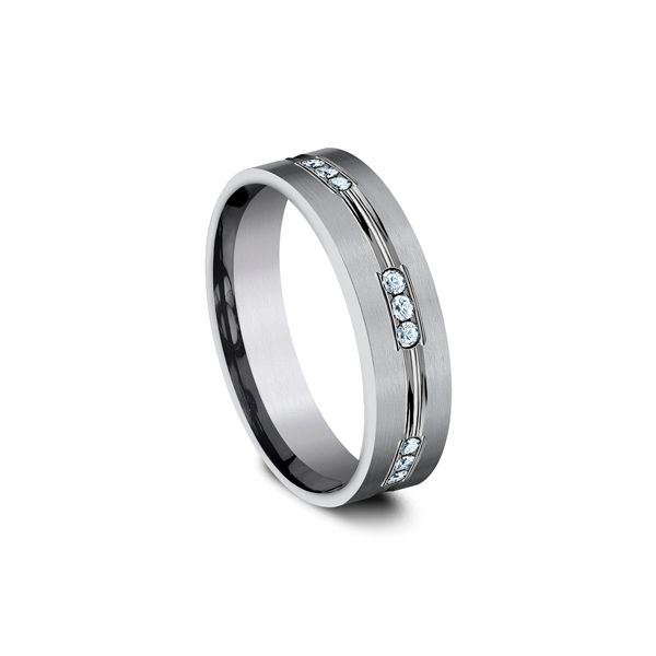 Tantalum THE KING Forge Wedding Band Image 2 Arezzo Jewelers Elmwood Park, IL