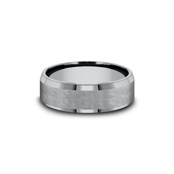 Tantalum THE OFFICER Forge Wedding Band Image 3 Arezzo Jewelers Elmwood Park, IL