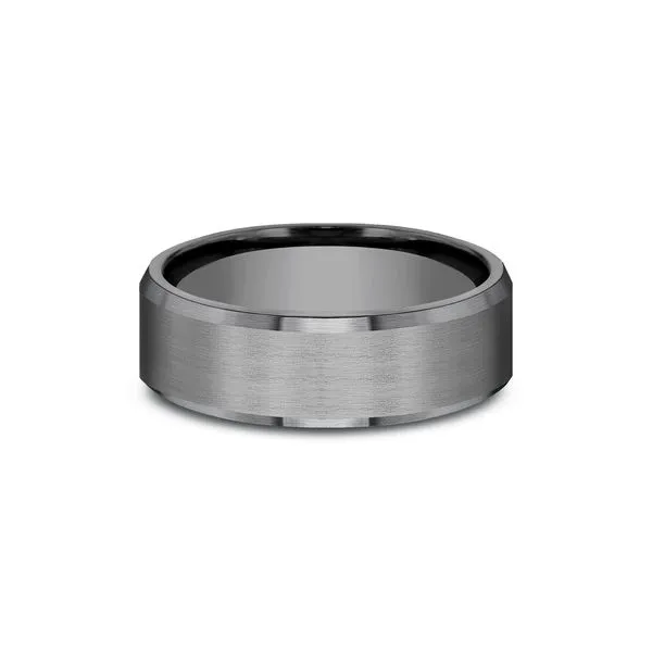THE NOBLEMAN - Tantalum Carved Forge Wedding Band Image 5 Arezzo Jewelers Elmwood Park, IL