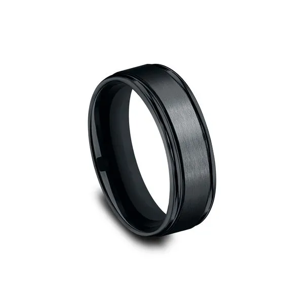 Cobalt Chrome Forge Wedding Band Image 2 Arezzo Jewelers Elmwood Park, IL