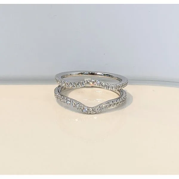Curved Ring Guard Band Armentor Jewelers New Iberia, LA