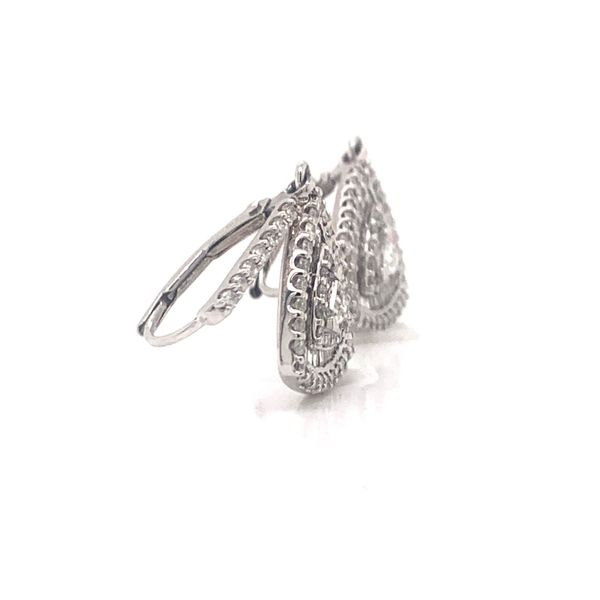 Diamond Dangle Earrings Image 2 Armentor Jewelers New Iberia, LA