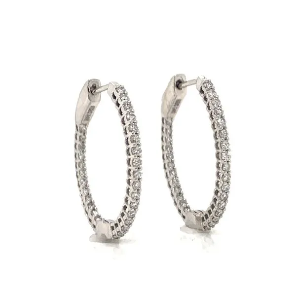 Diamond Hoops Armentor Jewelers New Iberia, LA