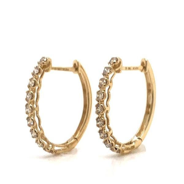 Diamond Hoops Armentor Jewelers New Iberia, LA