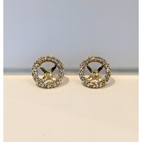 Diamond Earring Jackets Armentor Jewelers New Iberia, LA