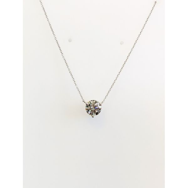 Lab-Grown Diamond Solitaire Pendant Armentor Jewelers New Iberia, LA