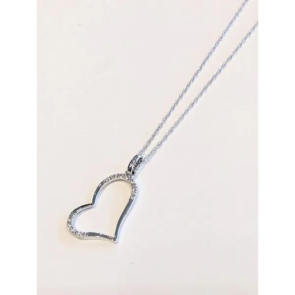 Diamond Heart Necklace Armentor Jewelers New Iberia, LA