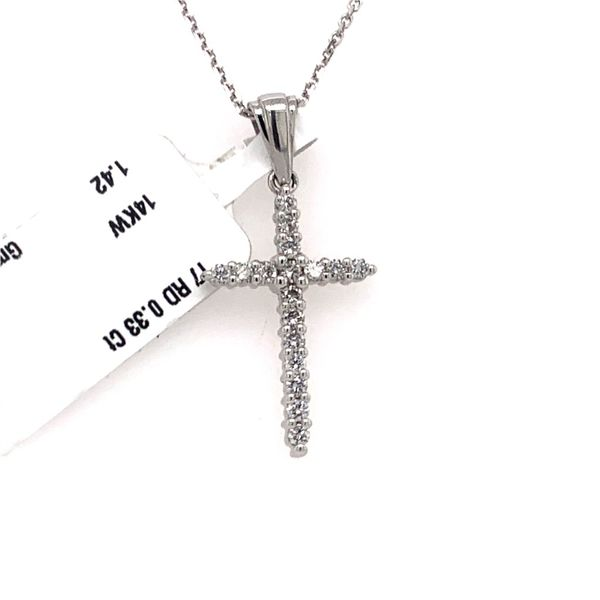 Diamond Cross Necklace Armentor Jewelers New Iberia, LA