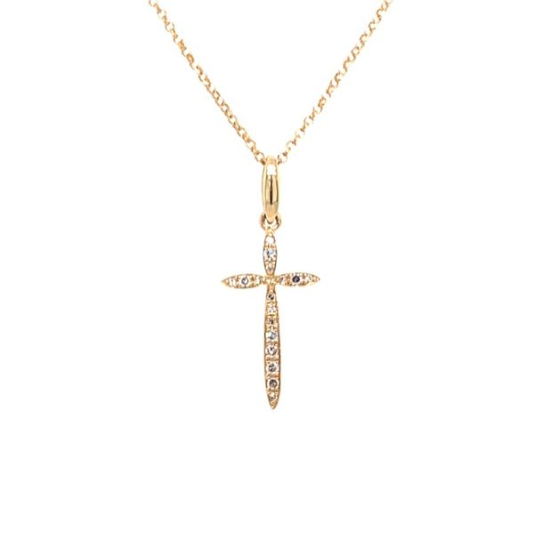 Diamond Cross Necklace Armentor Jewelers New Iberia, LA
