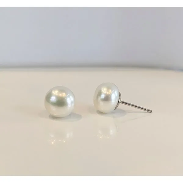 8MM Freshwater Pearl Studs Armentor Jewelers New Iberia, LA