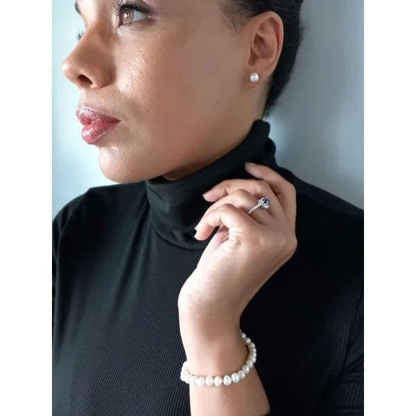 Sterling Silver Freshwater Pearl Bracelet Image 2 Armentor Jewelers New Iberia, LA