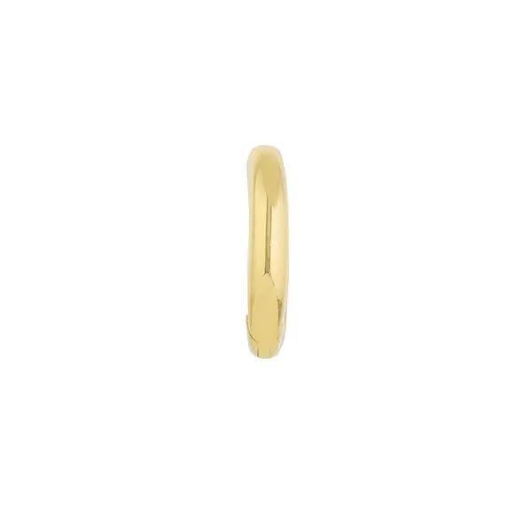 14K Yellow Gold Huggie Earrings Image 2 Armentor Jewelers New Iberia, LA