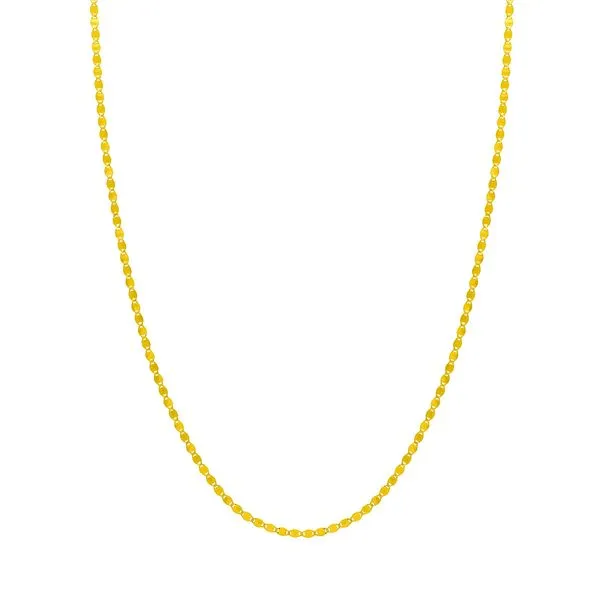 14K Yellow Gold Valentino Chain Necklace Image 3 Armentor Jewelers New Iberia, LA
