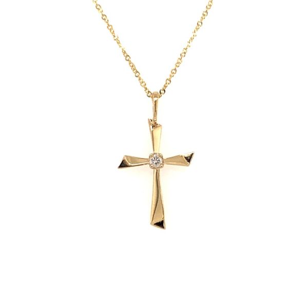 Diamond Cross Necklace Armentor Jewelers New Iberia, LA