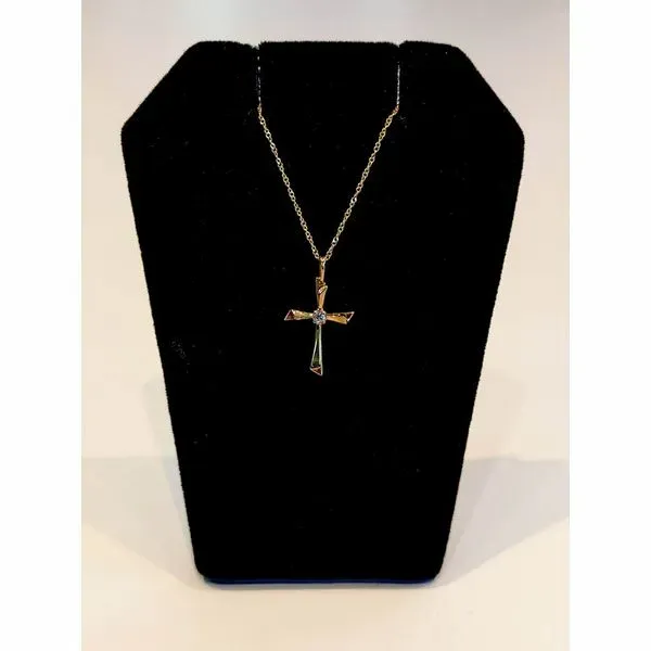 Dainty Diamond Cross Pendant Armentor Jewelers New Iberia, LA