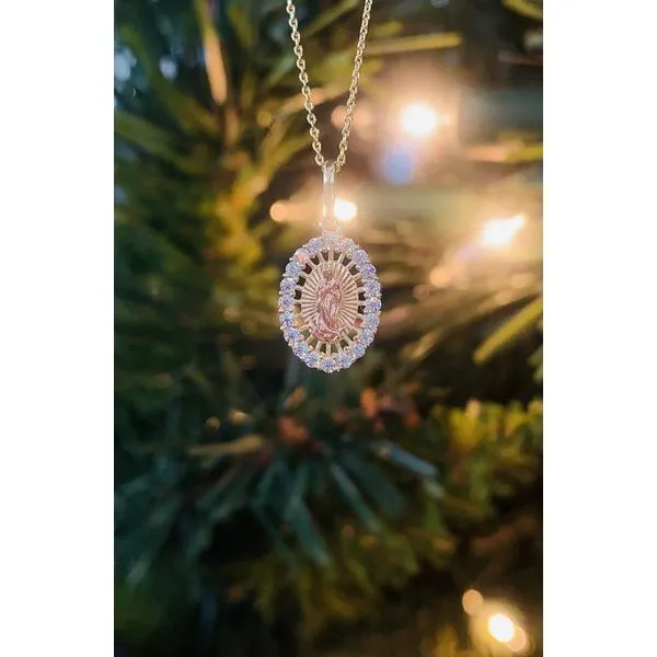 Our Lady Necklace Image 2 Armentor Jewelers New Iberia, LA