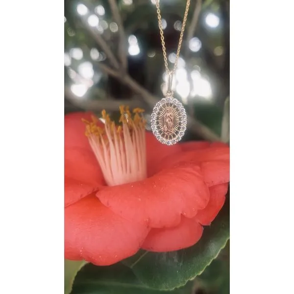 Our Lady Necklace Image 3 Armentor Jewelers New Iberia, LA