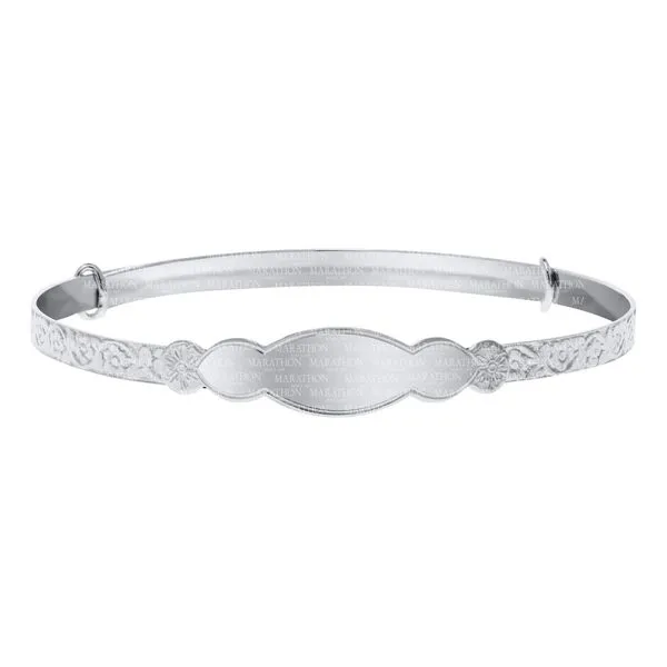 Child's Sterling Silver Bangle Bracelet Armentor Jewelers New Iberia, LA