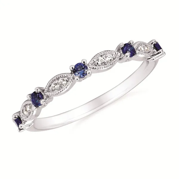 Sapphire and Diamond Band Arthur's Jewelry Bedford, VA