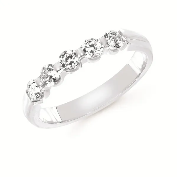 Five Stone Diamond Band Arthur's Jewelry Bedford, VA