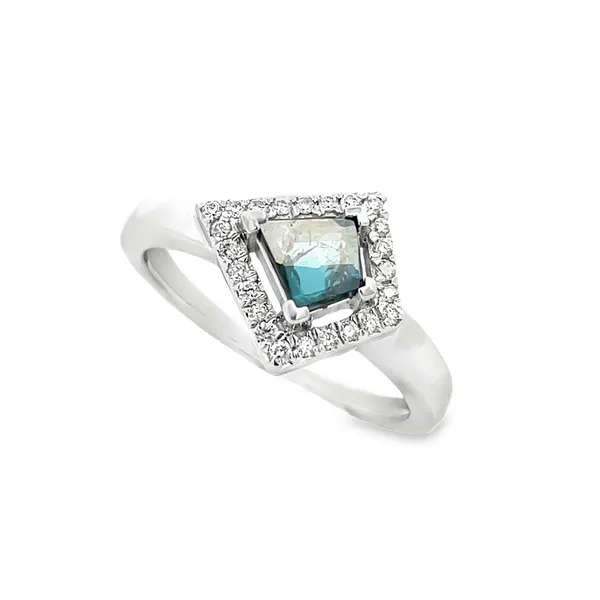 Blue Diamond Ring Arthur's Jewelry Bedford, VA