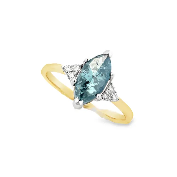 Blue Diamond Ring Arthur's Jewelry Bedford, VA