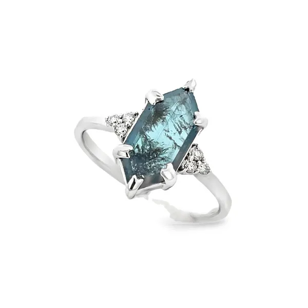 Blue Diamond Ring Arthur's Jewelry Bedford, VA