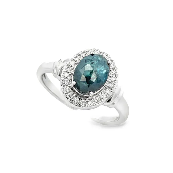 Blue Diamond Ring Arthur's Jewelry Bedford, VA