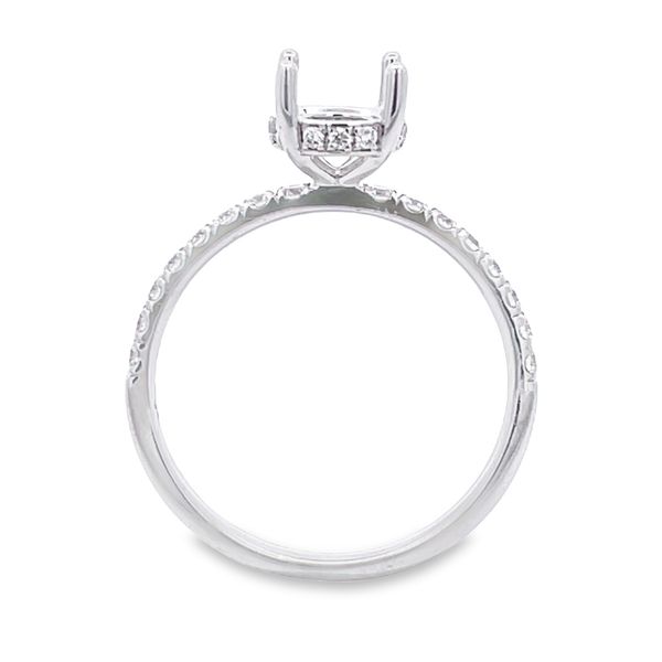 Diamond Semi-Mount Ring Image 2 Arthur's Jewelry Bedford, VA