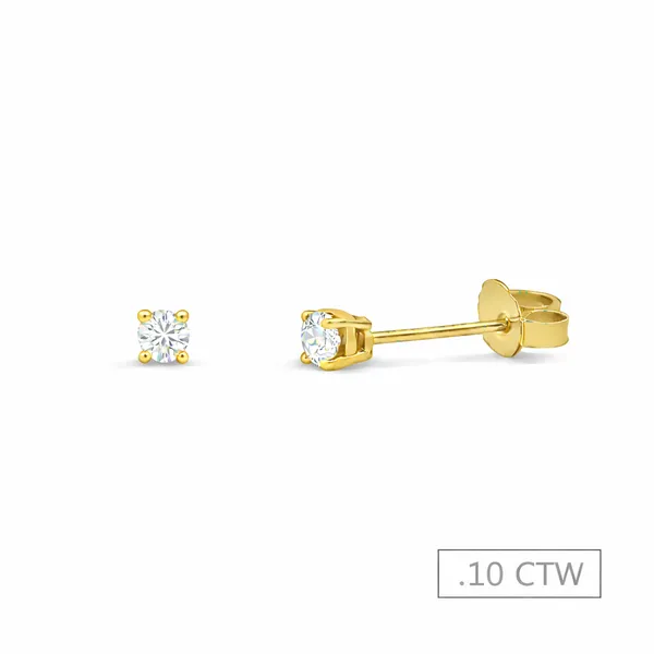0.10 CTW Diamond Stud Earrings Arthur's Jewelry Bedford, VA