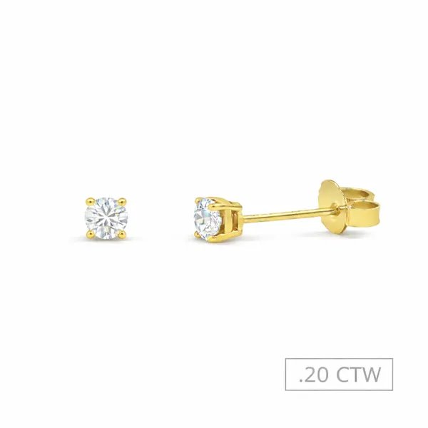 0.20 CTW Diamond Stud Earrings Arthur's Jewelry Bedford, VA