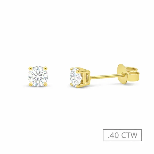 0.40 CTW Diamond Stud Earrings Arthur's Jewelry Bedford, VA