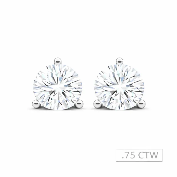 0.70 CTW Diamond Stud Earrings Arthur's Jewelry Bedford, VA