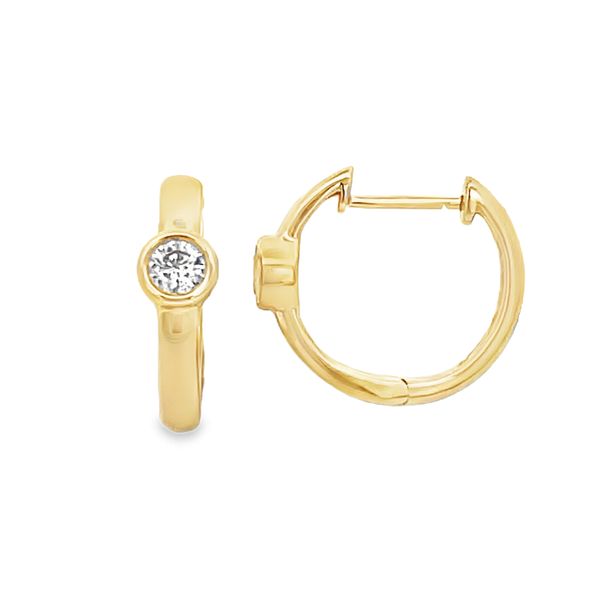 Diamond Hoop Earrings Arthur's Jewelry Bedford, VA