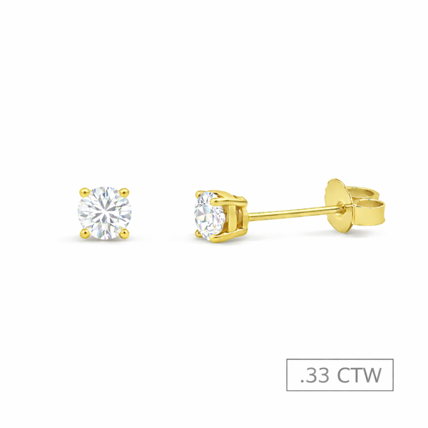 0.33 CTW Diamond Stud Earrings Arthur's Jewelry Bedford, VA