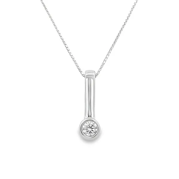 Diamond Drop Pendant Arthur's Jewelry Bedford, VA