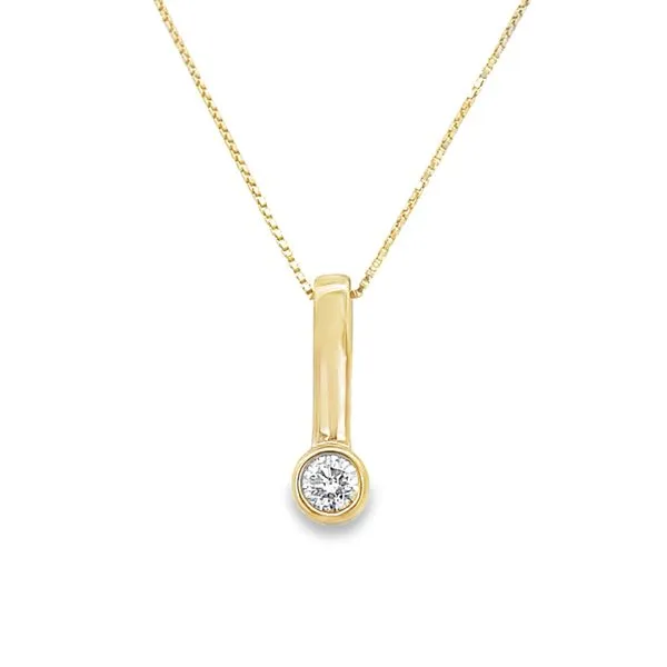 Diamond Drop Pendant Arthur's Jewelry Bedford, VA